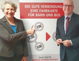 "Erprobtes und erfolgreiches Team" Susanne Wecken und Jörg Kiunke